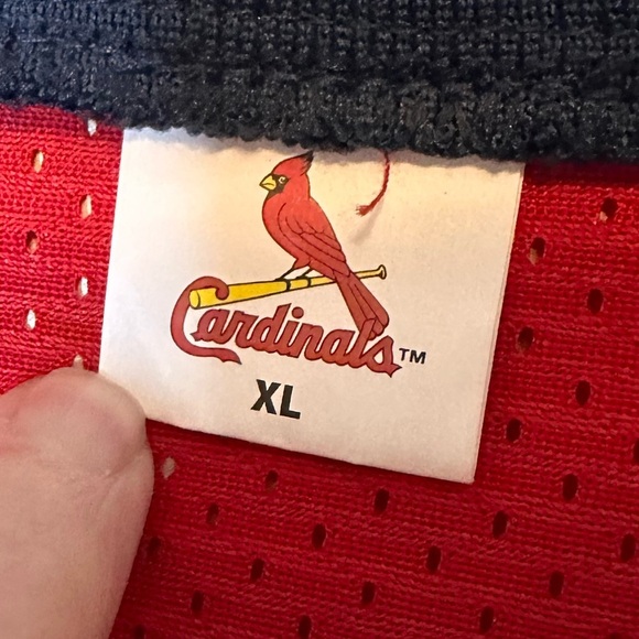 St. Louis Cardinals Unisex Big Mac Baseball Jersey Shirt Sz XL Mark McGw… - Picture 4 of 5